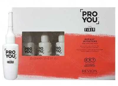 "Revlon Proyou The Fixer Booster" plaukų priežiūros priemonė 10x 15ml