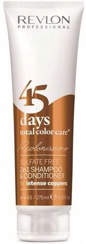 Revlon Revlonissimo 45 dienų kondicionuojantis šampūnas Intense Coppers 275ml