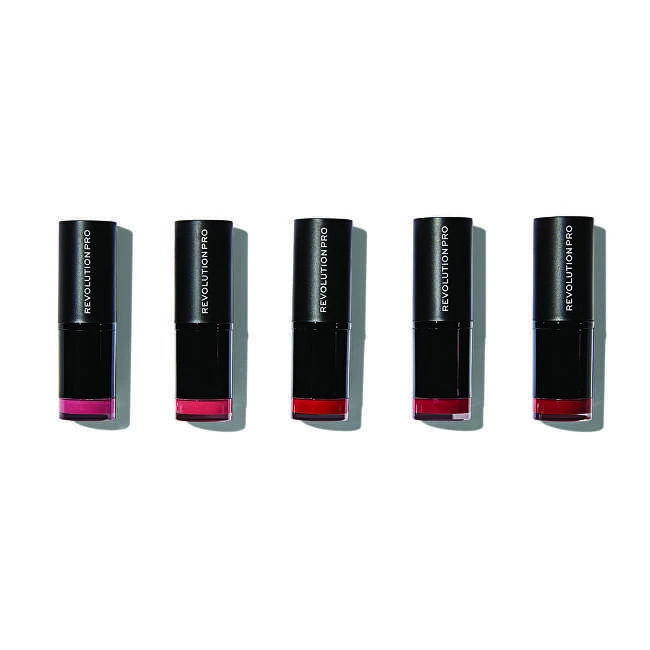 Revolution Pro Lip Raudona Set ( Lips tick Collection) 5 x 3,2 g