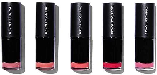 Makeup revolution Revolution Pro lūpų dažų kolekcijos lūpų dažai