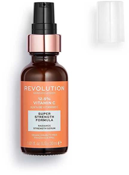 Revolution Skincare Vitamin C Radiance Strength Serumas Odos serumas moterims, 30 ml