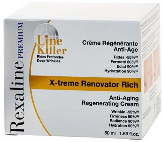 Rexaline Premium X-Treme Renovator Rich Line Killer Anti-Aging Regenerating Kreminis, 50 ml