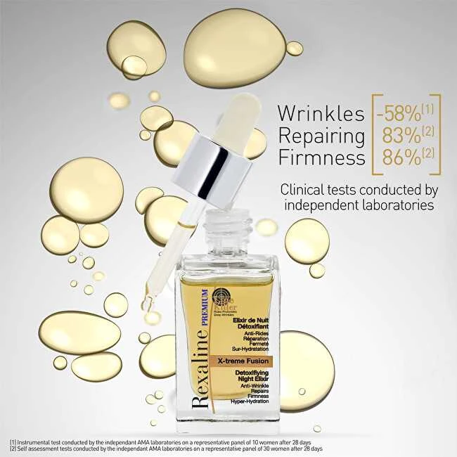 Rexaline Line Killer X-Treme Firmness & Anti-Wrinkle Night Serum For Face, 30 ml