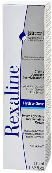 "Rexaline 3D Hydra-Dose" itin drėkinantis atjauninantis kremas 50ml