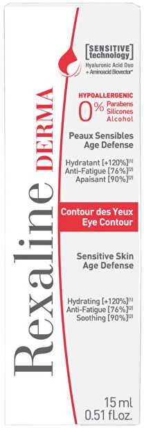 Rexaline Derma Eye Contour Hipoalerginis, 15 ml
