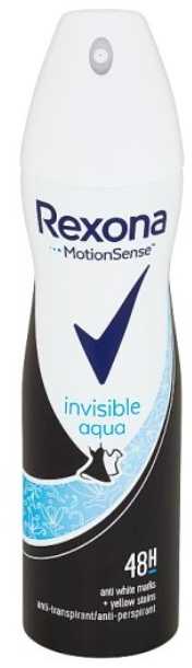 Rexona MotionSense Invisible Aqua Antiperspirant moterims, 150 ml