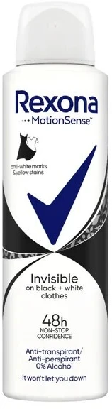 Rexona Invisible Antiperspirant moterims, 150 ml