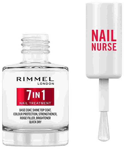 Rimmel London Nail Nurse 7in1 Nail Treatment Nagų lakas