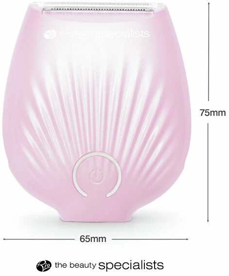 Rio Beauty „Go Smooth Rožinė“ moteriškas kelioninis skustuvas