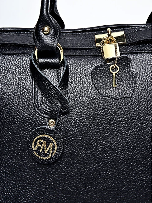 Roberta M Moteriška odinė rankinė RM1805 Nero