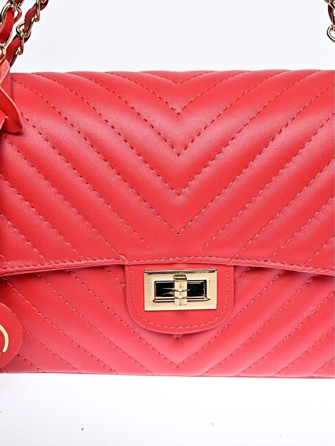 Roberta M Moteriška odinė rankinė RM2213 Rosso
