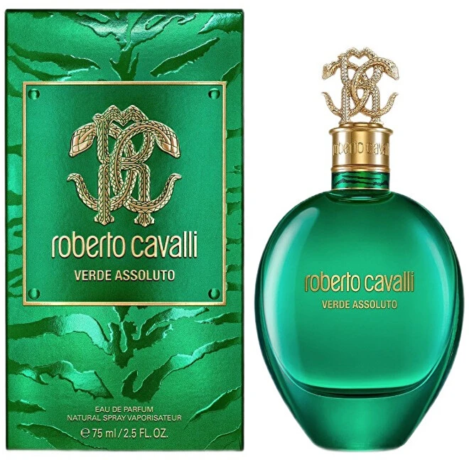 Roberto Cavalli Rc Signature Verde Assoluto EDP, 75 ml