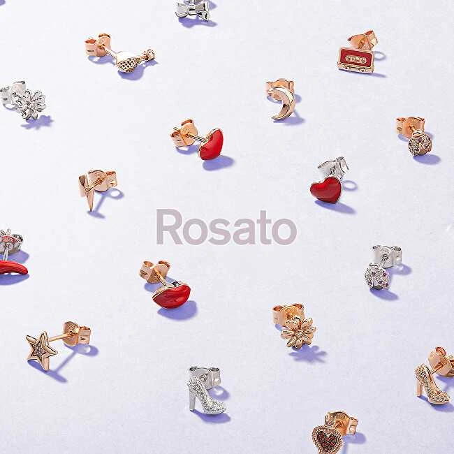 Rosato Bronziniai vienetiniai auskarai Bows Storie RZO018