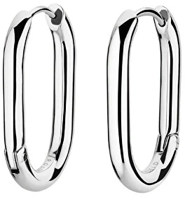 Rosefield Prabangūs ovalūs auskarai iš plieno Essentials JTHCS-J423/JEOLS-J568/JEOSS-J570