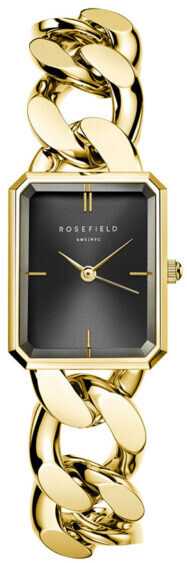 Laikrodis Rosefield The Octagon XS Studio Juodas Gold SBGSG-O57