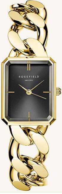 Laikrodis Rosefield The Octagon XS Studio Juodas Gold SBGSG-O57