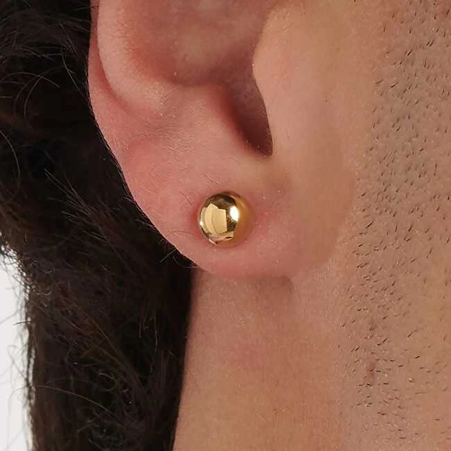 Sagapo Single steel earring Snap SNP28
