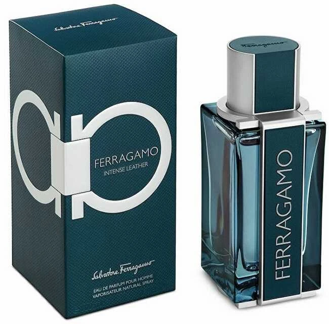 Salvatore Ferragamo Ferragamo Ferragamo Intense Leather EDP parfumuotas vanduo vyrams, 50 ml