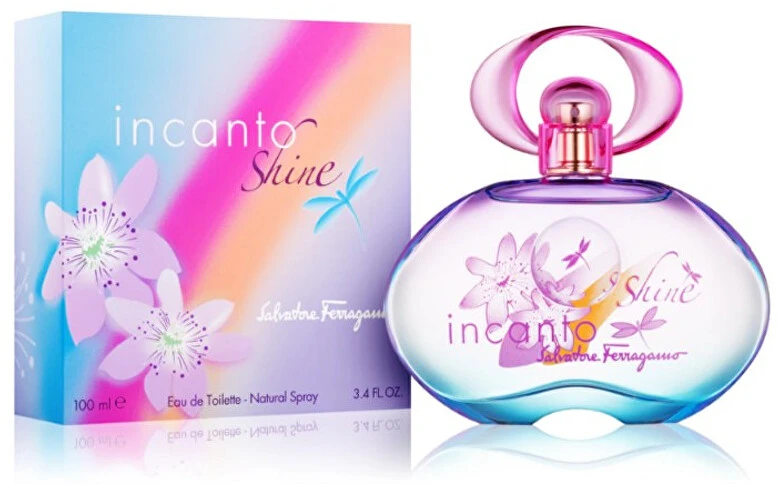 Dėklas Salvatore Ferragamo Incanto Shine EDT tualetinis vanduo moterims, 30 ml