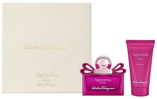 Salvatore Ferragamo Signorina Ribelle EDP rinkinys moterims (EDT 30 ml + Losjonas kūnui 2 x 50 ml)