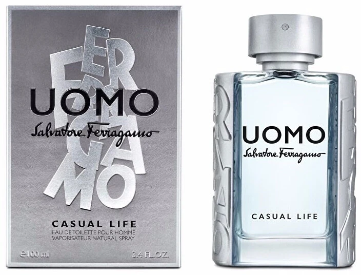 Salvatore Ferragamo S. Ferragamo Uomo Casual Life EDT tualetinis vanduo vyrams, 50 ml
