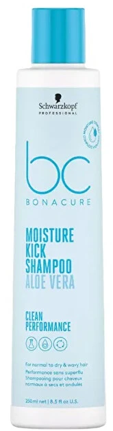 Schwarzkopf Bc Moisture Kick Champú, 250 ml
