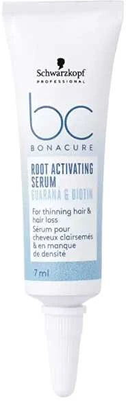 Schwarzkopf Professional BC Bonacure Root Activating Serum serumas silpniems ir slenkantiems plaukams, 8 x 7ml