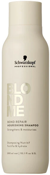 Schwarzkopf Professional BlondMe Bond Repair maitininantis Šampūnas maitinantis šampūnas šviesiems plaukams, 1000 ml