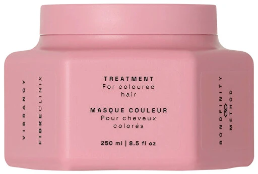 Schwarzkopf Professional Fibre Clinix Vibrancy Treatment kaukė dažytiems plaukams, 250 ml