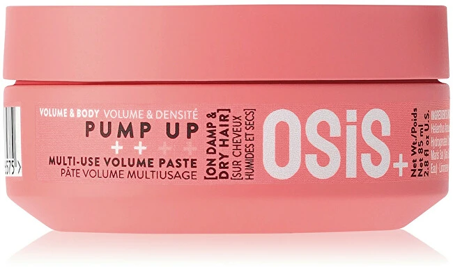 Apimties suteikianti plaukų formavimo pasta Schwarzkopf Professional OSIS + Pump Up (2) 85 ml
