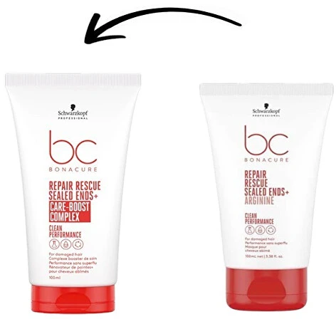 Schwarzkopf Bc Repair Rescue sandariai uždarytų plaukų galiukų valiklis, 100 ml
