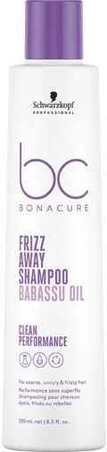 Plaukų šampūnas Schwarzkopf Professional Bonacure Frizz Away with Babassu Oil Šampūnas 1000ml
