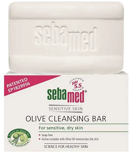 Sebamed Olive Cleansing Bar alyvuogių plovimo batonėlis 150g