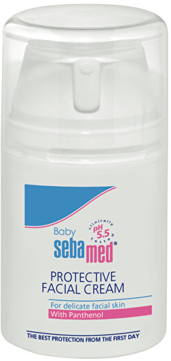SebaMed Baby Protective Facial Kreminis Day Kreminis vaikams, 50 ml