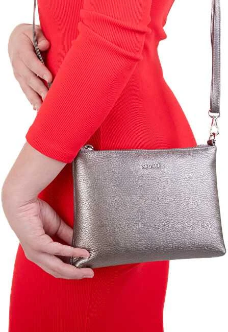 Segali Moteriška odinė crossbody rankinė A6C plata vieja