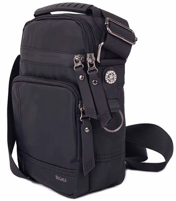 Segali Men´s crossbody bag 220150 Juodas