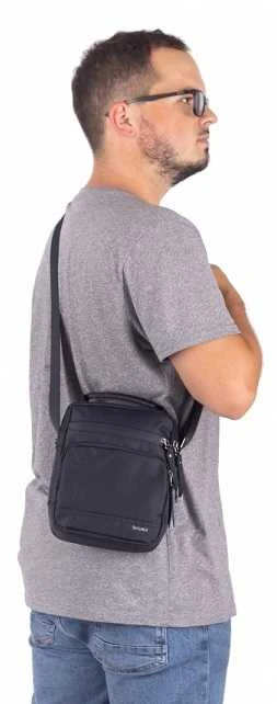 Segali Men´s crossbody bag 220150 Juodas