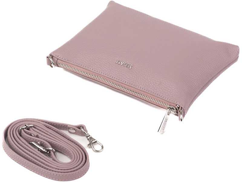 Segali Moteriška odinė crossbody rankinė A6C cameo rose