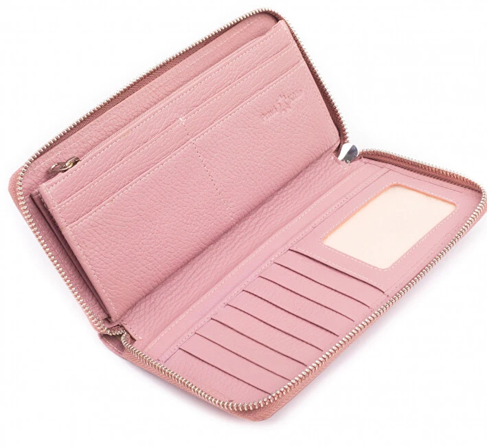 Segali Women´s leather wallet 7395 cameo rose