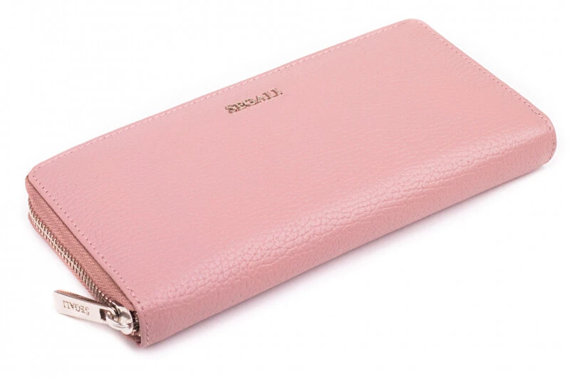 Segali Women´s leather wallet 7395 cameo rose
