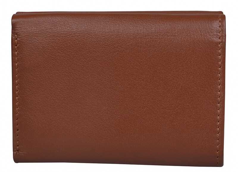 Segali Women´s leather wallet 1756 cognac