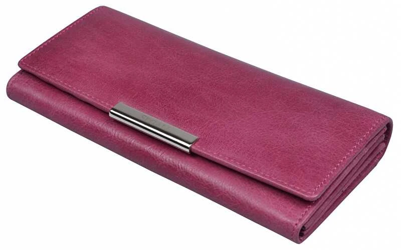 Segali Moteriška odinė piniginė 7066 fucsia