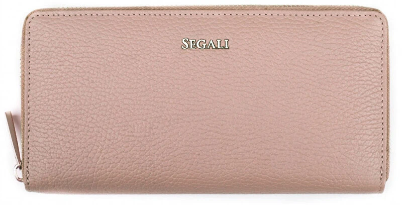 Segali Women´s leather wallet 7395 cameo rose