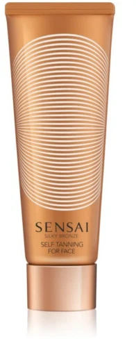 Kanebo Sensai Silky Bronze savaiminis veido įdegio losjonas 50ml