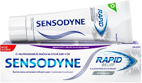 Sensodyne „Ultrafast Relief“ balinamoji dantų pasta jautriems dantims, 75 ml