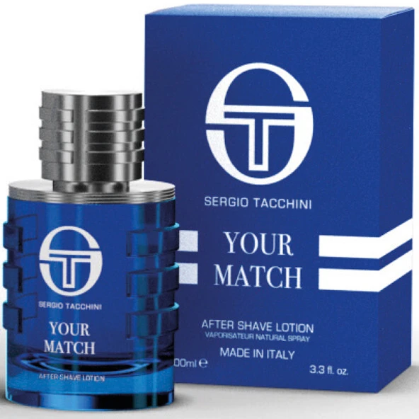 Sergio Tacchini Your Match EDT tualetinis vanduo vyrams, 100 ml
