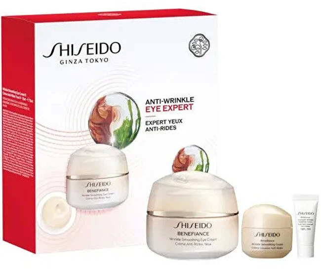 „Shiseido Shi Benef W Smoothing Eye Cr“ paakių kremas, 15 ml, rinkinys, 26 vnt.