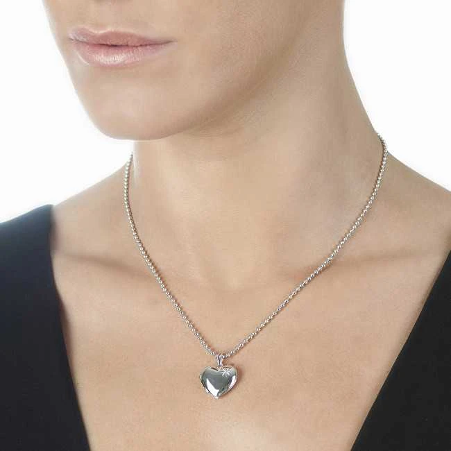 Sidabrinis pakabukas Hot Diamonds DP495 Memoirs Heart Locket
