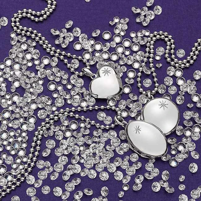 Sidabrinis pakabukas Hot Diamonds DP495 Memoirs Heart Locket