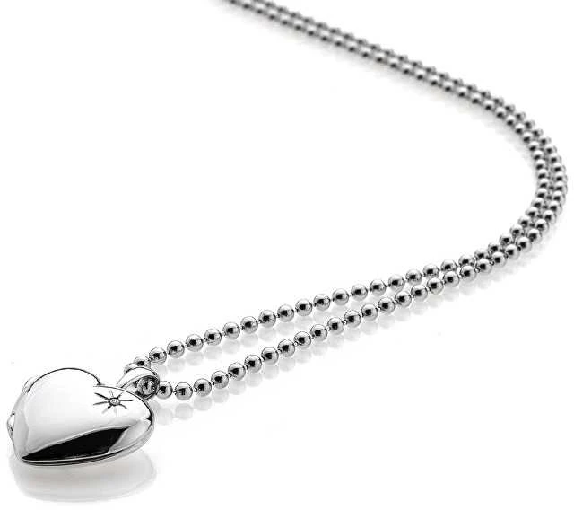 Sidabrinis pakabukas Hot Diamonds DP495 Memoirs Heart Locket